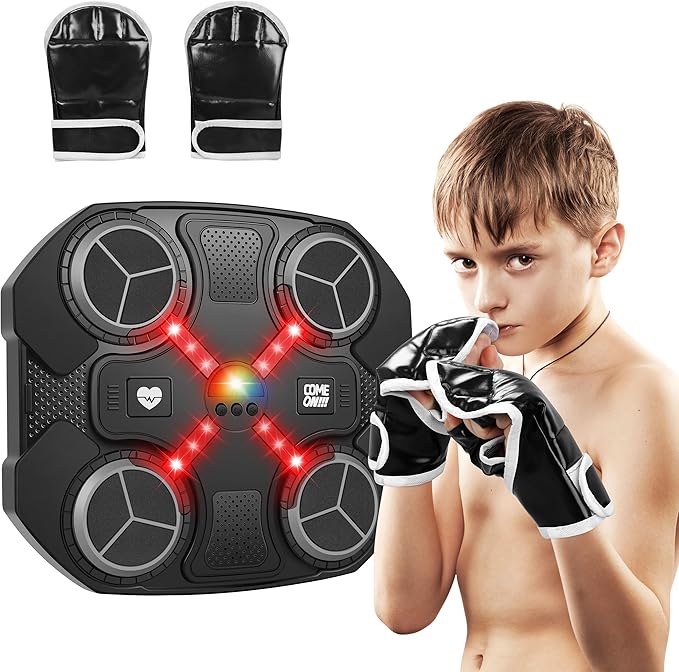 Music Boxing Machine For Kids with Gloves